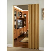 Homestyles Vienna Oak Woodgrain 36" x 80" PVC Interior Folding Door