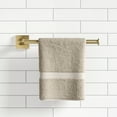 thumbnail image 2 of KRAUS Ventus 10-inch Bathroom Towel Bar Rack in Brushed Gold, 2 of 9