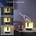 thumbnail image 4 of Altavoz Bluetooth con luz, reloj despertador con luz, máquina de ruido blanco, reloj despertador con luz para niños, lámpara de noche táctil, luz ambiental regulable con cambio de color, regalos para niñas, adultos jóvenes Zhivalor WXOTTO-CWY-1058, 4 of 6