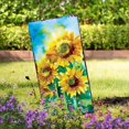 thumbnail image 4 of Summer Sunflower Garden Stake | Hand-Painted Watercolor Yard Art Decor, 4 of 8