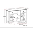 thumbnail image 6 of Simpli Home Artisan Sideboard Buffet, 6 of 6