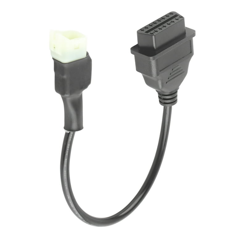 Cavo Diagnostico OBD2 A 4 Pin Per Moto - Adattatore Per Scanner Professionale - Compatibile Con Yamaha, TMAX, MT, R1, R6 E Altri - 3