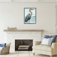 thumbnail image 2 of Stupell Industries Coastal Heron Portrait Animals & Insects Painting Black Framed Art Print Wall Art, 24 x 30, 2 of 8