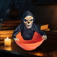 thumbnail image 1 of Birdeem Animated Halloween Skull Bowl with Moving Skeleton Hand,Motion Activated Candy Bowl with Led Lights and Spooky Sounds,Large Capacity Decor for Halloween Party, 1 of 9