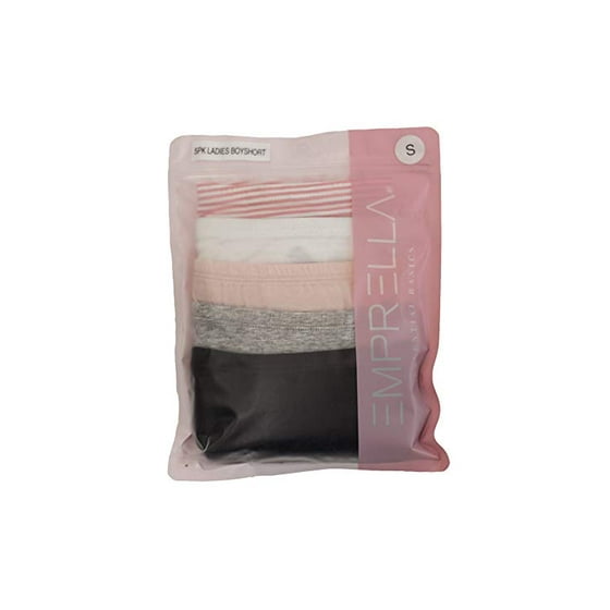 Emprella Women's Boy Shorts Underwear Lot of 310 Pack Cotton