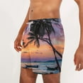 thumbnail image 5 of Summer Savings! Stamzod Mens Swim Shorts Quick Dry Mens Bathing Suit Fashion Palm Tree Graphic Mens Shorts Plus Size Beach Shorts, 5 of 6