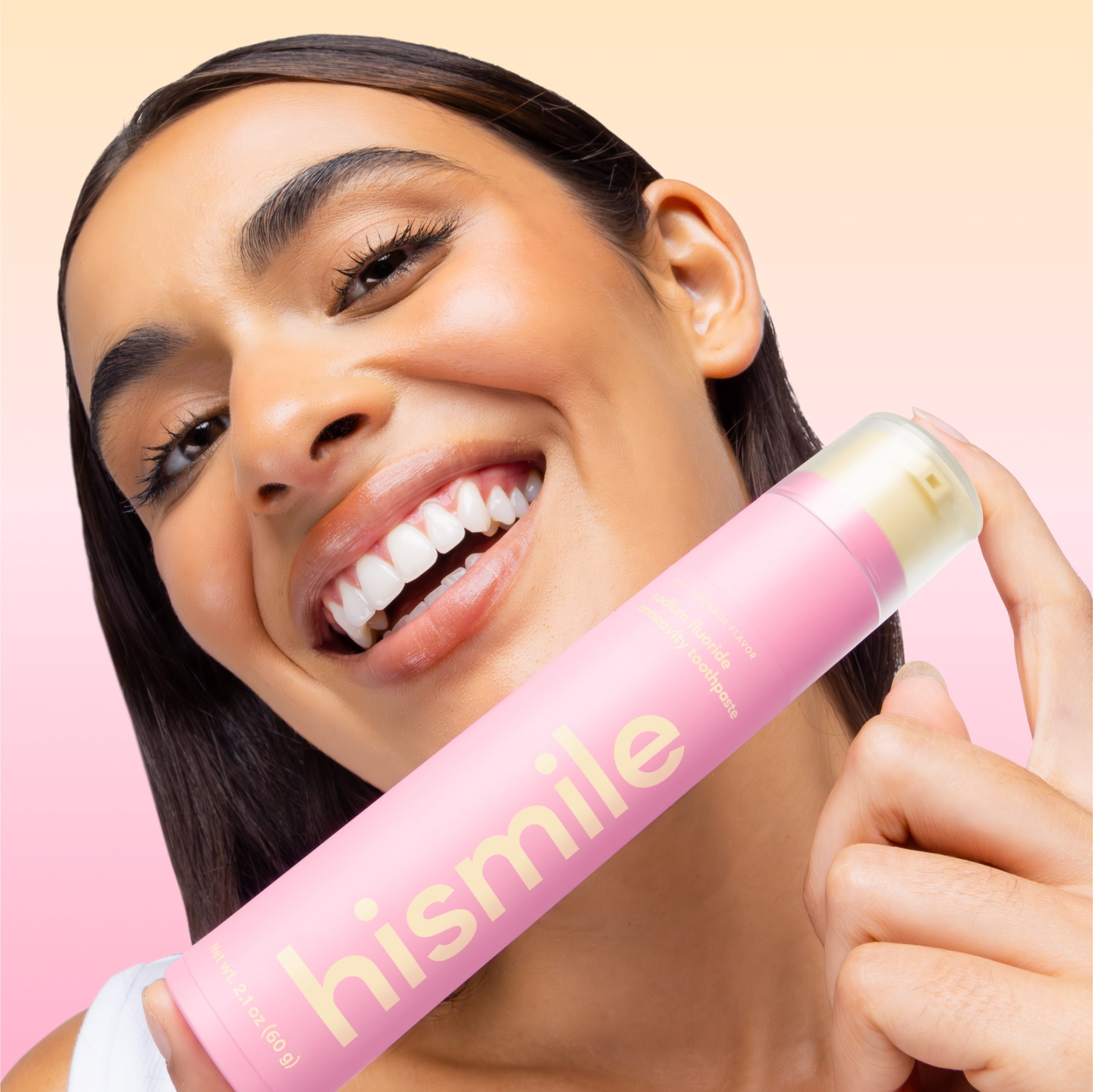 Pink Lemonade flavor sodium fluoride anticavity toothpaste