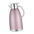 thumbnail image 2 of Hervidor de garrafas con aislamiento térmico, dispensador de bebidas, olla dispensadora de tarros al vacío multiusos, tetera de café para té y café rosa, 2 of 8
