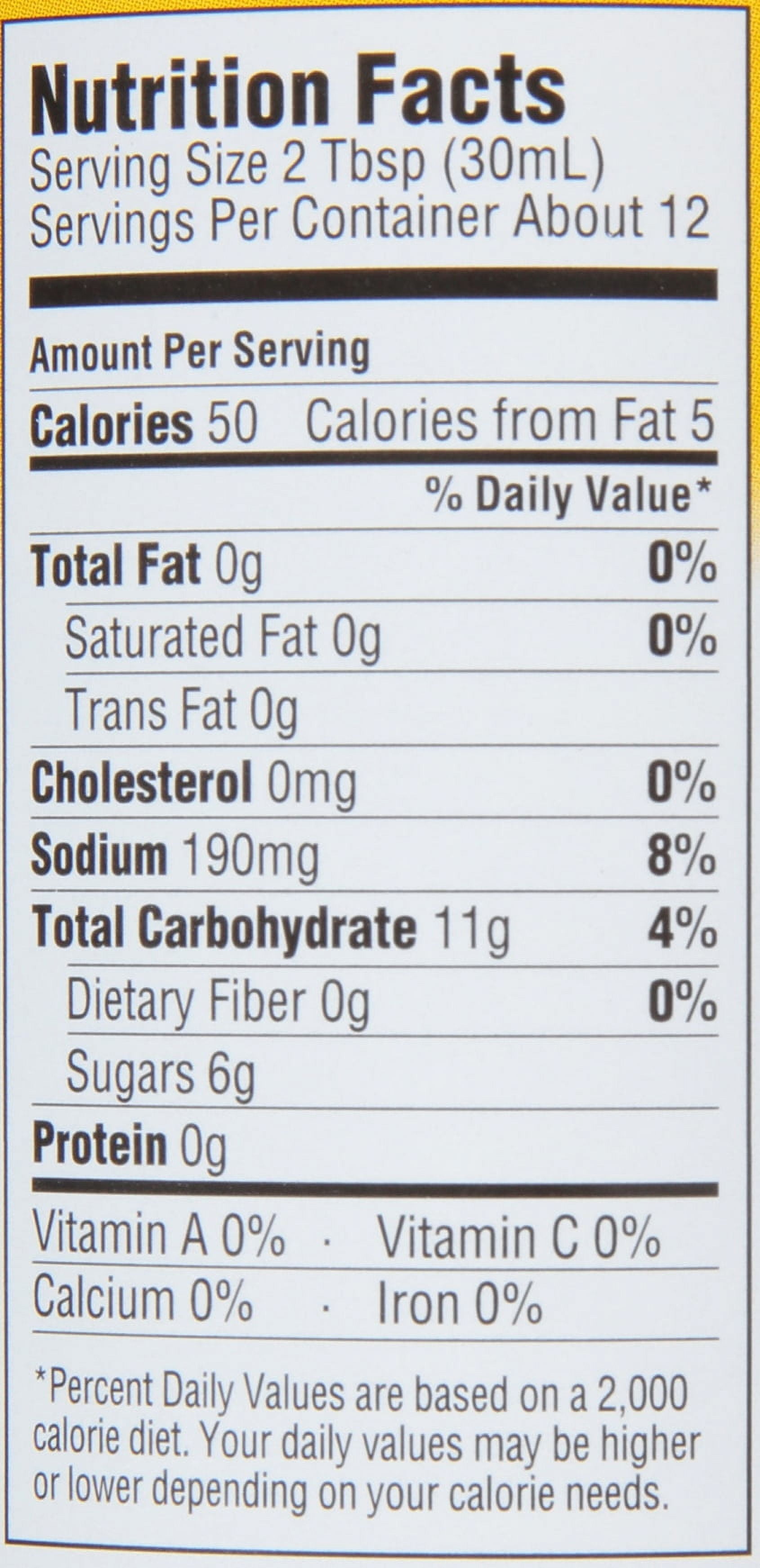 Texas Pete Honey Mustard Sauce, 12 fl oz