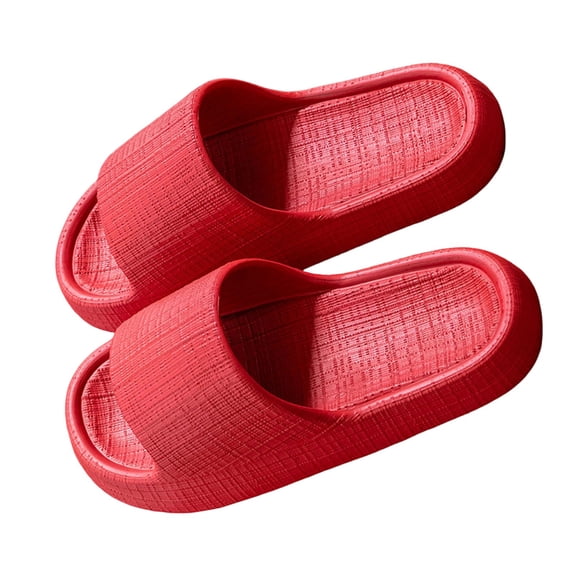 Gealkoca Comfortable Slippers for Women Men Pool Shower Shoes Non Slip Sandals for Summer Indoor Outdoor Beach Casual Thick-Soled Bathroom Slippers