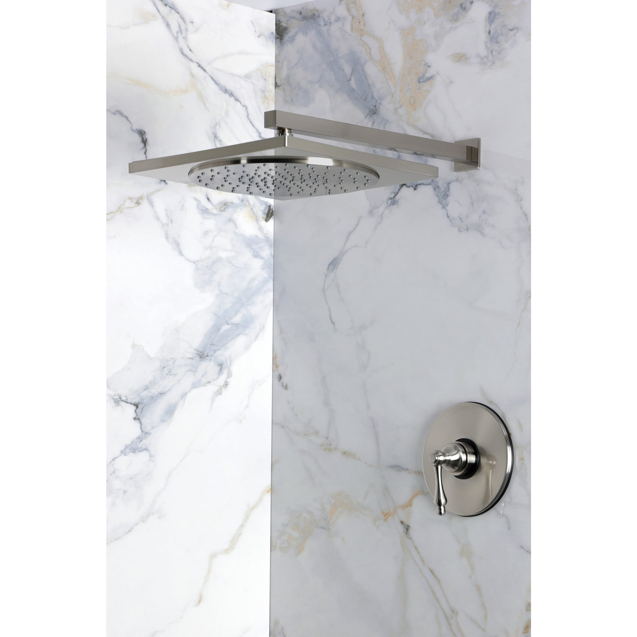 Kingston Brass KB8338ALSO Restoration Single-Handle Pressure Balanced Shower Faucet, Brushed Nickel