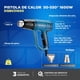 thumbnail image 2 of Pistola de Calor Industrial DongCheng DQB03-1600 50-550°C 1600W Azul, 2 of 12