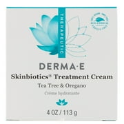 (4 Pack) Derma E Skinbiotics Treatment Cream with Tea Tree & Oregano 4 Ounce