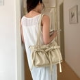 thumbnail image 4 of Bolso Hombro para Mujer Cierre Color Sólido Diario Al Aire Libre Niñas, 4 of 9