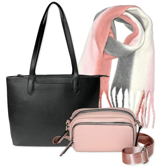 Tote /Crossbody Bag /Scarf