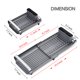 thumbnail image 4 of Escurridor de platos compacto expandible TOOLF, inoxidable, 4 of 6