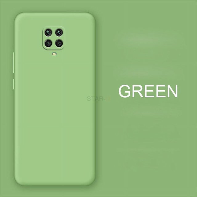 New Liquid Silicone Phone Case For Xiaomi Redmi Note 9 pro note9 9s Original Luxury Camera Protector Soft Back Cover Coque JK green redmi 9T