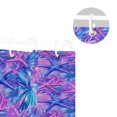 thumbnail image 5 of Yayeee Shower Curtain with Hooks 72"x72" Waterproof Fabric Bathroom Hanging Decor, Purple Starfish Pattern, 5 of 5