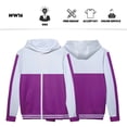 thumbnail image 3 of Sudadera con capucha de sublimación para hombre, suéter con estampado DIgital, bordado OEM, Unisex, personalizado, con cremallera completa, WW16, venta al por mayor, 3 of 5