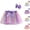 Purple, variant on uublik Tulle Skirts for Girls Purple with Shorts Tutu Dress Up Clothes Tulle Skirt for Birthday Princess Costume Party Size 3T-8