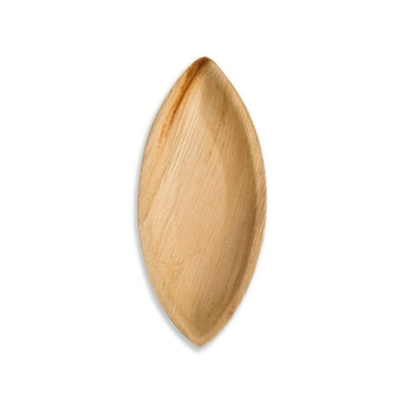 

5 Boat Natural Palm Leaf Eco-Friendly Disposable Trays