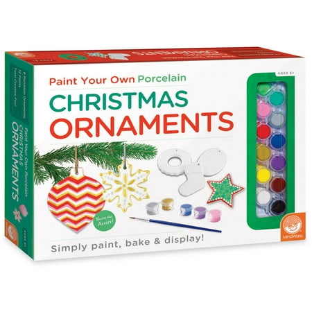 Paint Your Own Christmas Ornaments (Best Christmas Crafts For Kids)