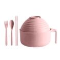 thumbnail image 2 of Clearance Items,npkgvia Dinnerware,Kitchen Essentials,Microwave Ramen Bowl With Lid Microwave Ramen Bowl Set Microwave Ramen Bowl Ramen Bowl With Handle That Apartment Dishwasher,Cutlery, 2 of 7