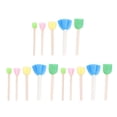 thumbnail image 3 of Miangastore Durable Mini Flower Shaped Sponge Brushes for Kids Art Lessons Assorted Color Set of 15, 3 of 9