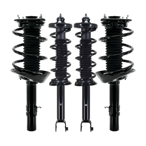 Set of 4 Front-Rear Quick Complete Strut-Coil Spring For 2013-2015 Honda Accord V6 3.5L