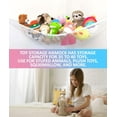 thumbnail image 4 of PLS Stuffed Animal Toy Hammock Net for Wall Hanging Plush Toy Storage and Kids Room Organizer for Girls Room in Pink, 4 of 5
