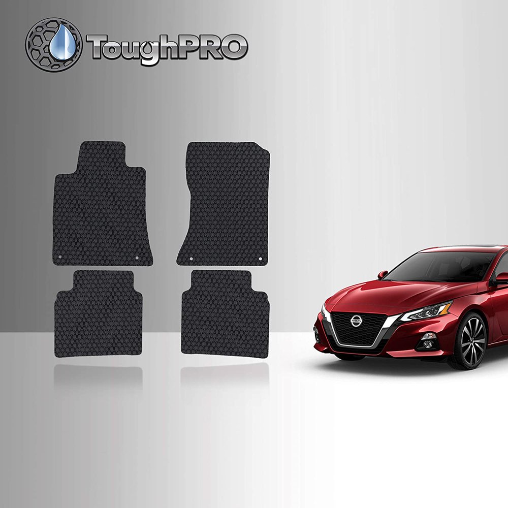 TOUGHPRO Floor Mat Accessories Set (Front Row + 2nd Row) Compatible