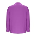 thumbnail image 4 of Kmdttou Women's Cardigan Long Sleeve Button Turndown Collar Blouse Shirt Casual Solid Color Button-Up Shirt Sweatshirts Top for Fall Fashion, 4 of 6