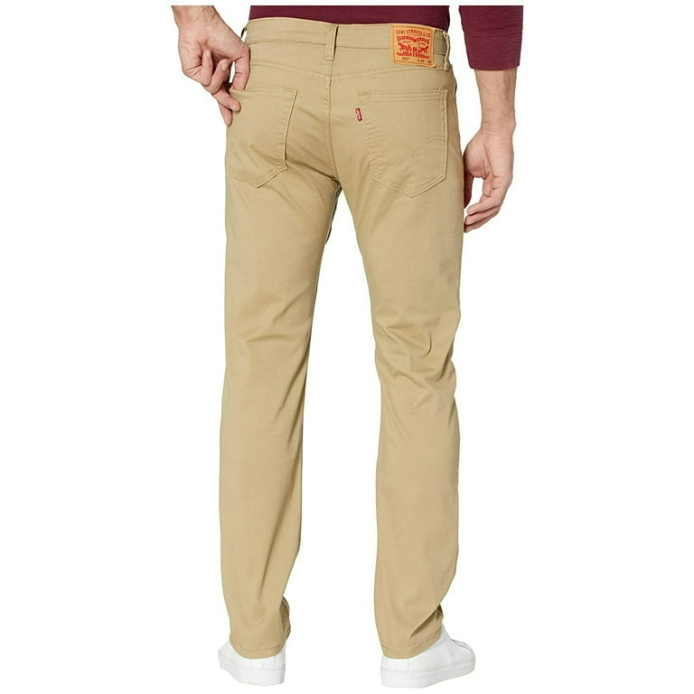 Men s Levi s 502 Regular Taper All Seasons Tech Stretch Jeans Color Harvest Gold Size 36X32 Walmart
