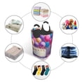 thumbnail image 4 of Salouo Colorful Balloon Cake Celebration for Dirty Clothes Hamper,Extra Large Hamper Basket Bin 1-Pack Big Laundry Baskets with Handles Laundry Hampers Fits for Bedroom & Living Room, 4 of 5