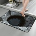 thumbnail image 4 of 3D Illusion Rug, Bottomless Hole Design, 40x60cm, Non Slip Waterproof Floor Mat, Optical Illusion Carpet, Home Decor Rug, for Bathroom Entryway Living Room Bedroom Kitchen, 4 of 6