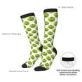 thumbnail image 5 of Picia Women Crew Soft Moisture-wicking Socks Happy Fruit Pattern Design Cotton Socks, One Size fit All, 5 of 9