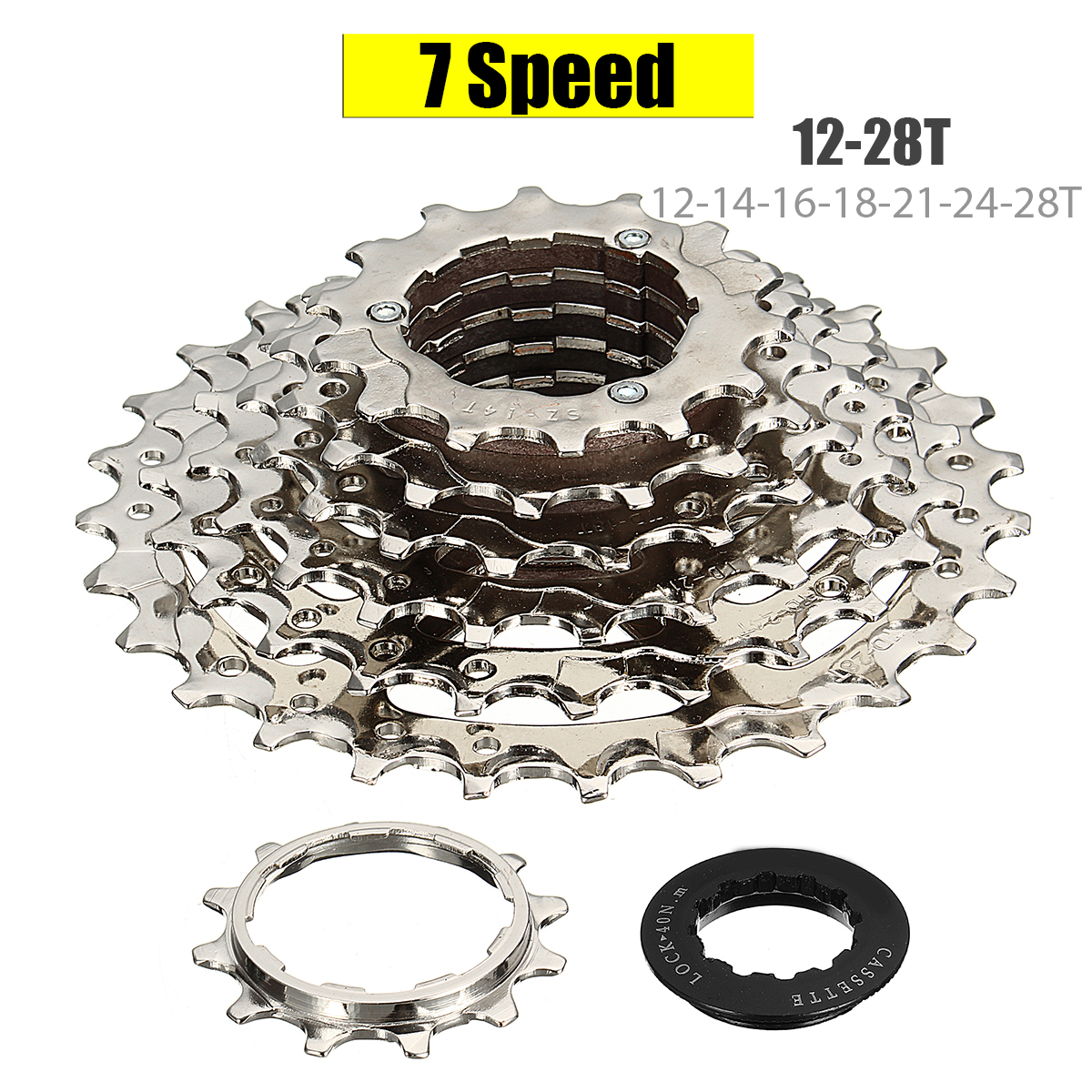 sprocket road bike 7 speed