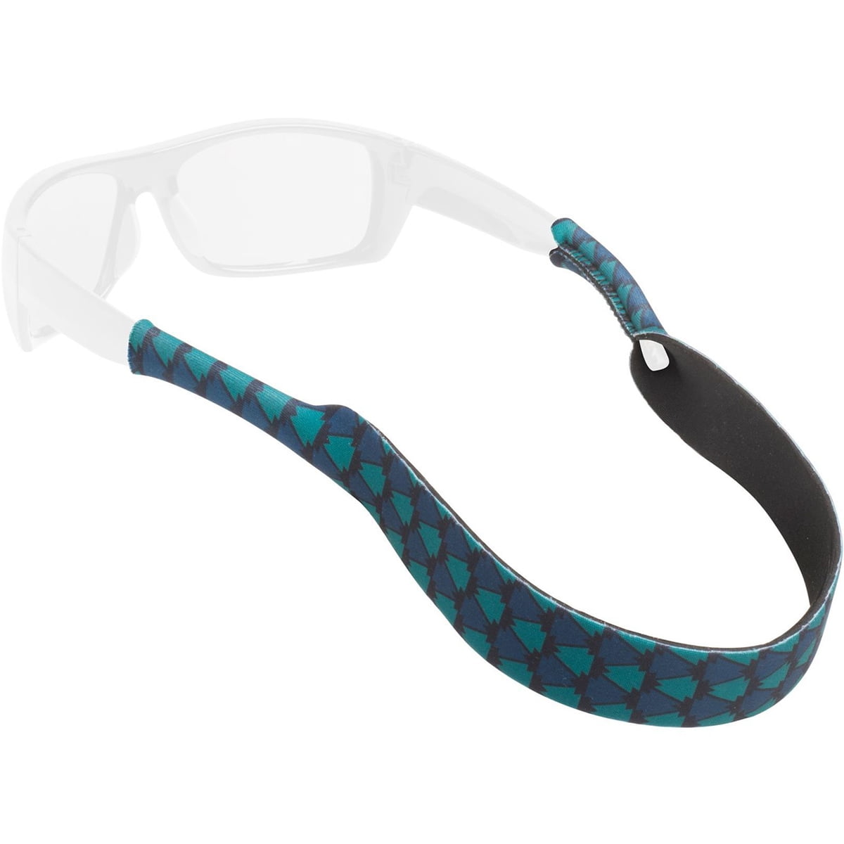 Chums Neoprene Classic Eyewear Retainer Navy/Teal Mountains