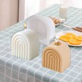 thumbnail image 6 of 3-Piece Rainbow Arch Silicone Mold Set - Geometric U-Shape Candle Making Mold for DIY Wax, Soap, Resin Crafts, Home Decor and Holiday Gifts, 6 of 10