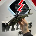 thumbnail image 4 of Helicóptero de Control remoto Wltoys K170 UH-60L helicópteros sin escobillas de 4 canales con giroscopio y luz LED avión duradero juguete para regalo, 4 of 5