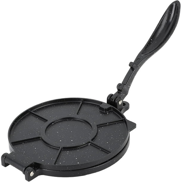 Máquina para Hacer Tortillas de Aluminio, Prensa de Masa Multifuncional para Uso Doméstico, Prensa de Tortillas para Roti, Prensa de Masa, Dosa, Tawa, Tamal, Pizza, Pastel