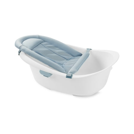 Skip Hop Wave 4-in-1 Baby Bath Tub with Supportive Sling and Sit-Up insert