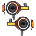 thumbnail image 4 of Oracle Lighting 2021-2024 Fits Ford Bronco Oculus BI-LED Projector Headlights Amber/White Switchback 5886-023, 4 of 8