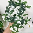 thumbnail image 4 of Manunclaims Simulated Plant Fine Workmanship Decorative Realistic Full of Vitality No Watering Decorate Rattan Leaves Long-lasting No Wither Imitation Plant for Office Use, 4 of 8