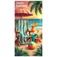 thumbnail image 3 of Colorful Summer Beach Vacation Banner Decorative Design Palm Tree Ocean View Lounge Chair for Summer Party Beach Party Holiday Decoration, 3 of 4