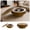 Brown, variant on Round Coffee Table with Storage, Mid-Century Modern Solid Wood Center Table for Living Room, 39.37'' Large Circle Wooden Accent Table for Living Room, Bedroom, Apartment or Office