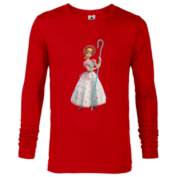 Disney Pixar Toy Story 4 Bo Peep is Here T-Shirt - Long Sleeve T-Shirt for Men - Customized-New Red