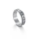 thumbnail image 5 of De Anillos De Acero Inoxidable Para Hombres Y Mujeres, Anillos Anchos Vintage, Anillo De Amistad De Compromiso, Anillos Con Anillos De Cadena, Anillos Giratorios 6 Uds Advancent AP007349-03, 5 of 6