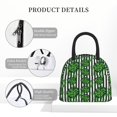 thumbnail image 4 of Disketp Palm Greenery Bolsa Térmica para Almuerzo, Lonchera con Abertura Amplia y Gran Capacidad, Organizador Reutilizable para Mujeres, Hombres y Adultos, 4 of 6