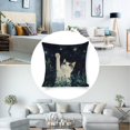 thumbnail image 3 of cat grass starslinen throw pillowcase decoration pillowcase gifting preferred 24x24 inch cushion cover 2 sets sofa pillowcase sofa bedroom living room car, 3 of 8